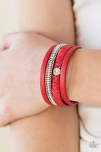 Load image into Gallery viewer, Catwalk Casual - Red Urban Bracelet