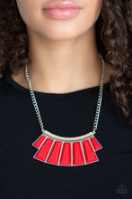 Load image into Gallery viewer, Glamour Goddess - Red Necklace 65n