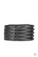 Load image into Gallery viewer, The Starting Line Up - Black Bracelet