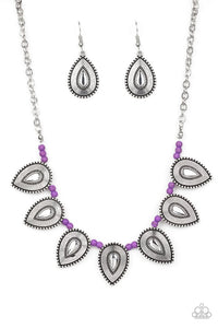 Terra Trailblazer - Purple Necklace 2580N