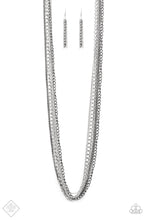 Load image into Gallery viewer, Turn Up The Mix - Silver Necklace 42n