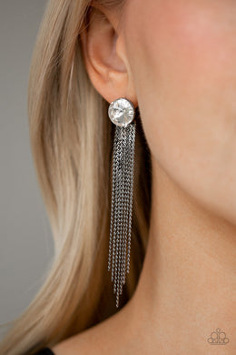 Level Up - Black Earring 2734e