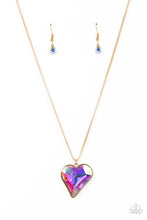 Load image into Gallery viewer, Lockdown My Heart- Gold Necklace