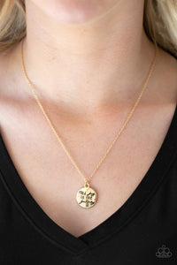 Find Joy In Your Journey - Gold Necklace