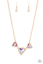 Load image into Gallery viewer, State of the Heart - Gold Necklace 1426n