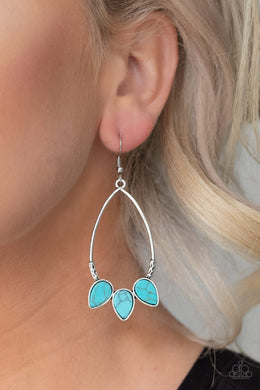 Fierce Frontier -Blue Earring