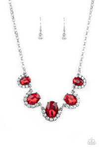 The Queen Demands It - Red Necklace 1405