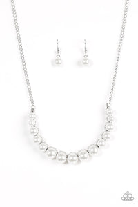The Fashion Show Must Go On ! - Silver Necklace 2576N