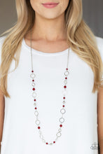 Load image into Gallery viewer, Kid In A Candy Store - Red Necklace 2577N