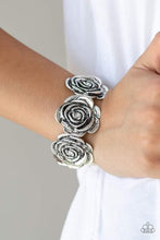 Load image into Gallery viewer, Floral Flamboyancy - White Bracelet