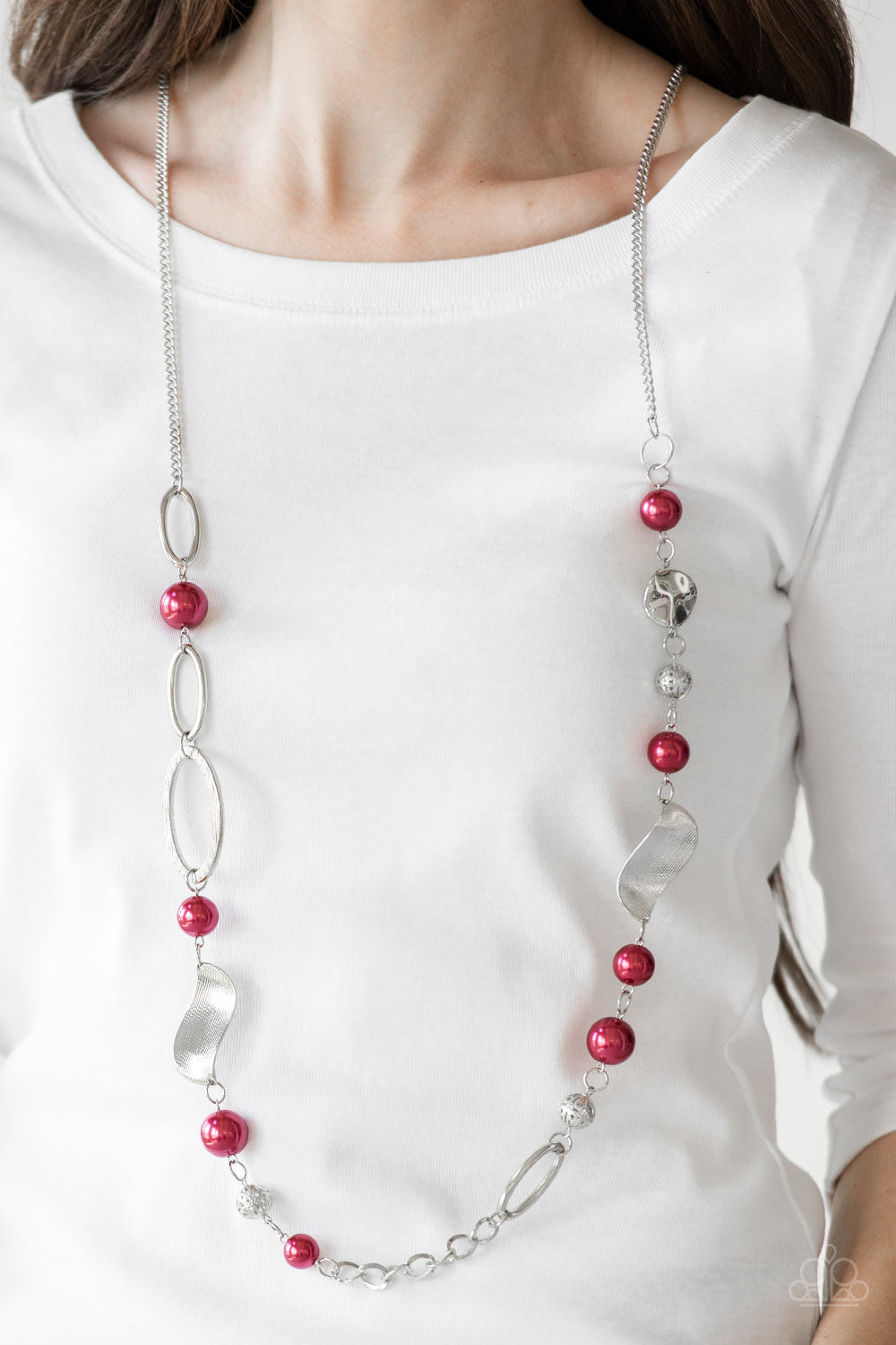 All About Me - Red Necklace 1096N