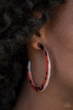 Load image into Gallery viewer, HAUTE  Blooded - Brown Earring 90E