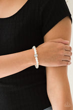 Load image into Gallery viewer, Follow My Lead - White Bracelet 1576B