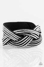 Load image into Gallery viewer, Paparazzi Big City Shimmer - Black Bracelet