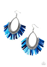 Load image into Gallery viewer, Fine - Tuned Machine - Blue Earring 2806e