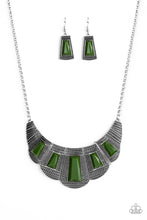 Load image into Gallery viewer, Lion Den - Green Necklace 2590N