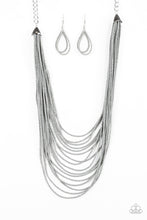 Load image into Gallery viewer, Peacefully Pacific - Silver Necklace 67n