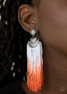 Dip It Up - Orange Earring 2757E