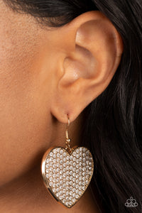 Romantic Reign - Gold Earring 2918e