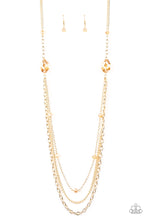 Load image into Gallery viewer, Dare To Dazzle - Gold Necklace 1018n