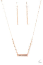 Load image into Gallery viewer, Send Me An Angel - Rose Gold Necklace 94n