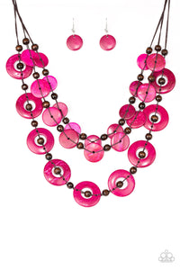 Catalina Coastin - Pink Necklace