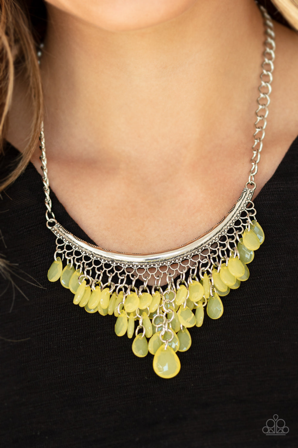 Rio Rainfall  - Yellow Necklace 1306N