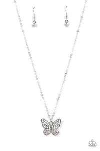 Flutter Forte - White Necklace 1125n