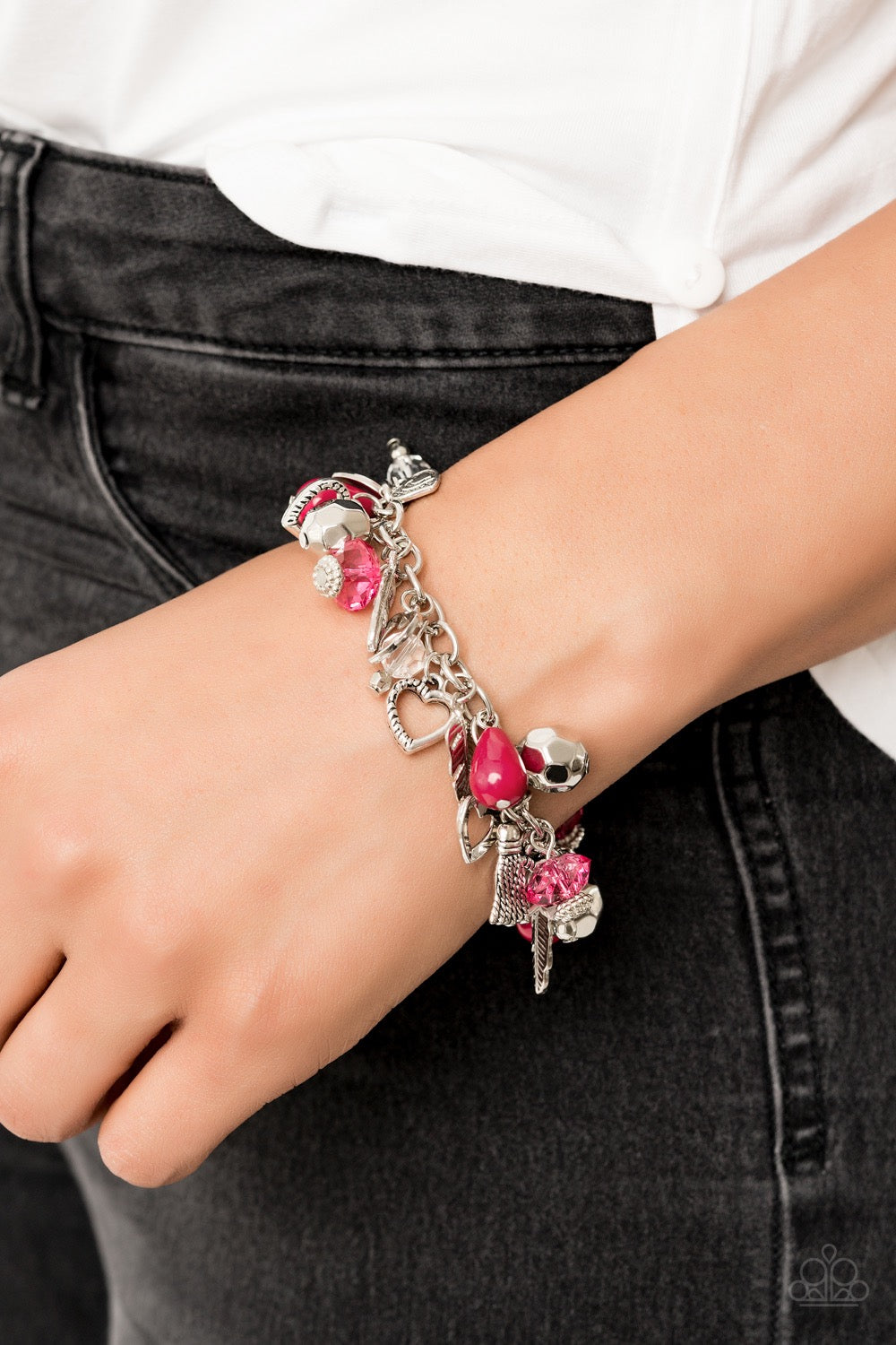 Completely Innocent - Pink Bracelet 1553B