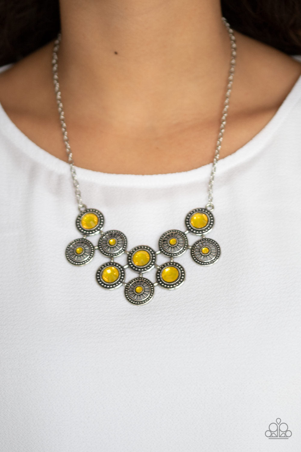 What’s Your Star Sign  ? - Yellow Necklace 1013n