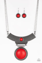 Load image into Gallery viewer, Lasting EMPRESS - Red Necklace 48n