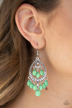 Load image into Gallery viewer, Gorgeously Genie - Green Earring