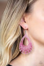 Flamingo Flamenco - Pink Earring 2723e