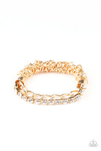 Load image into Gallery viewer, Glamour Grid - Gold Bracelet 1632B