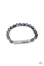 Load image into Gallery viewer, Faith In All Things - Purple Bracelet 2B