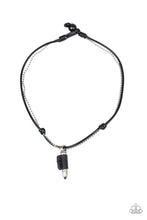 Load image into Gallery viewer, Magic Bullet - Black Necklace 1169N