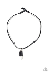 Magic Bullet - Black Necklace 1169N