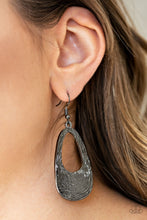 Load image into Gallery viewer, Mean Sheen - Black Earring