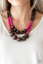 Load image into Gallery viewer, Cancun Cast Away - Pink  Necklace 909n