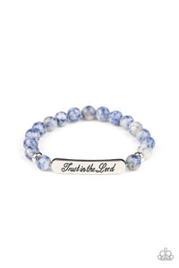 Keep The Trust - Blue Bracelet