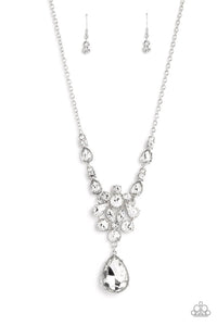 TWINKLE of an Eye - White Necklace 1472n