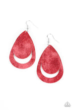 Load image into Gallery viewer, Fiery Firework - Red Earring 11E