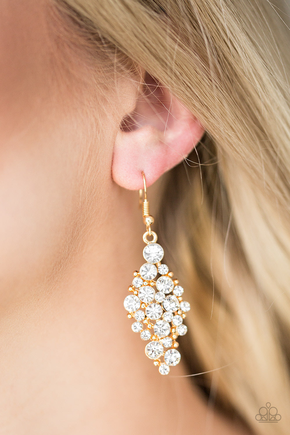 Cosmically Chic - Gold Earring 2619E