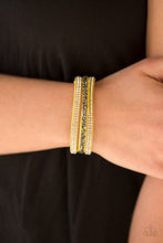 Load image into Gallery viewer, Mega Glam - Yellow Bracelet