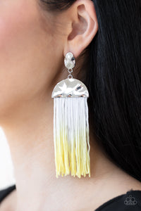Rope Them In - Yellow Earring