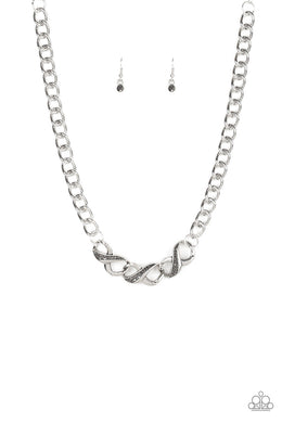 Infinite Impact - Silver Necklace 1236N