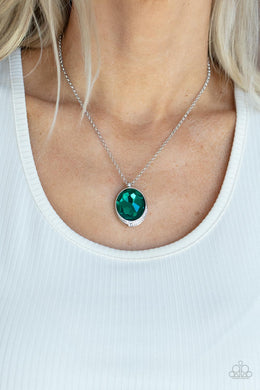 Fashion Finale - Green Necklace 1155n