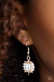 Can’t Stop The REIGN - Gold Earring 2543E