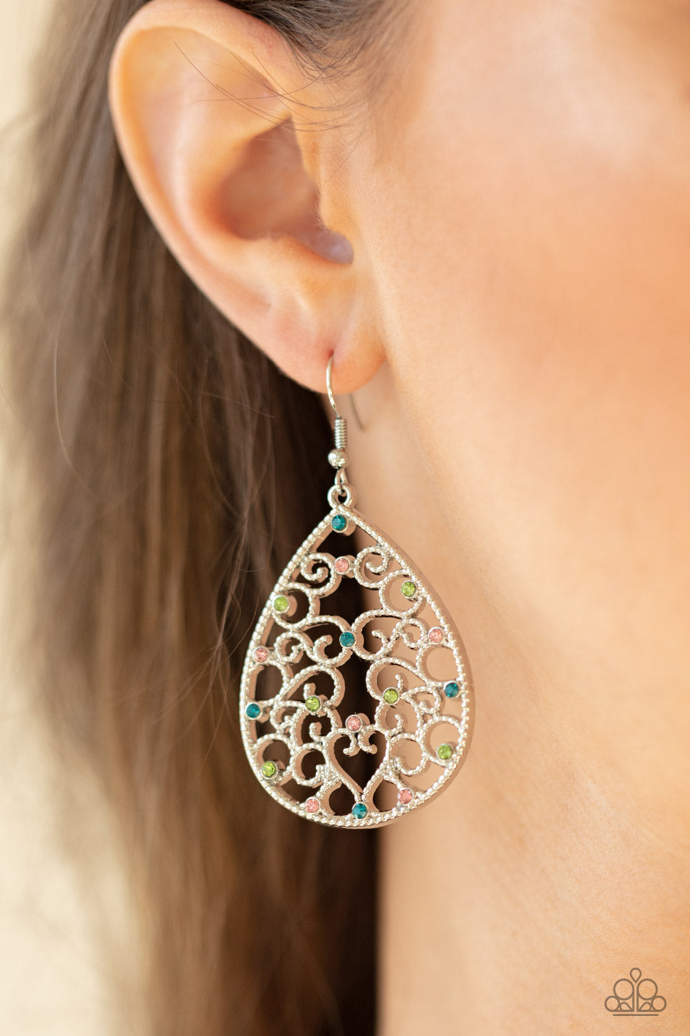 Midnight Carriage - Multi Earring