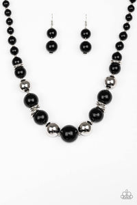 New York Nightlife - Black Necklace 1202N